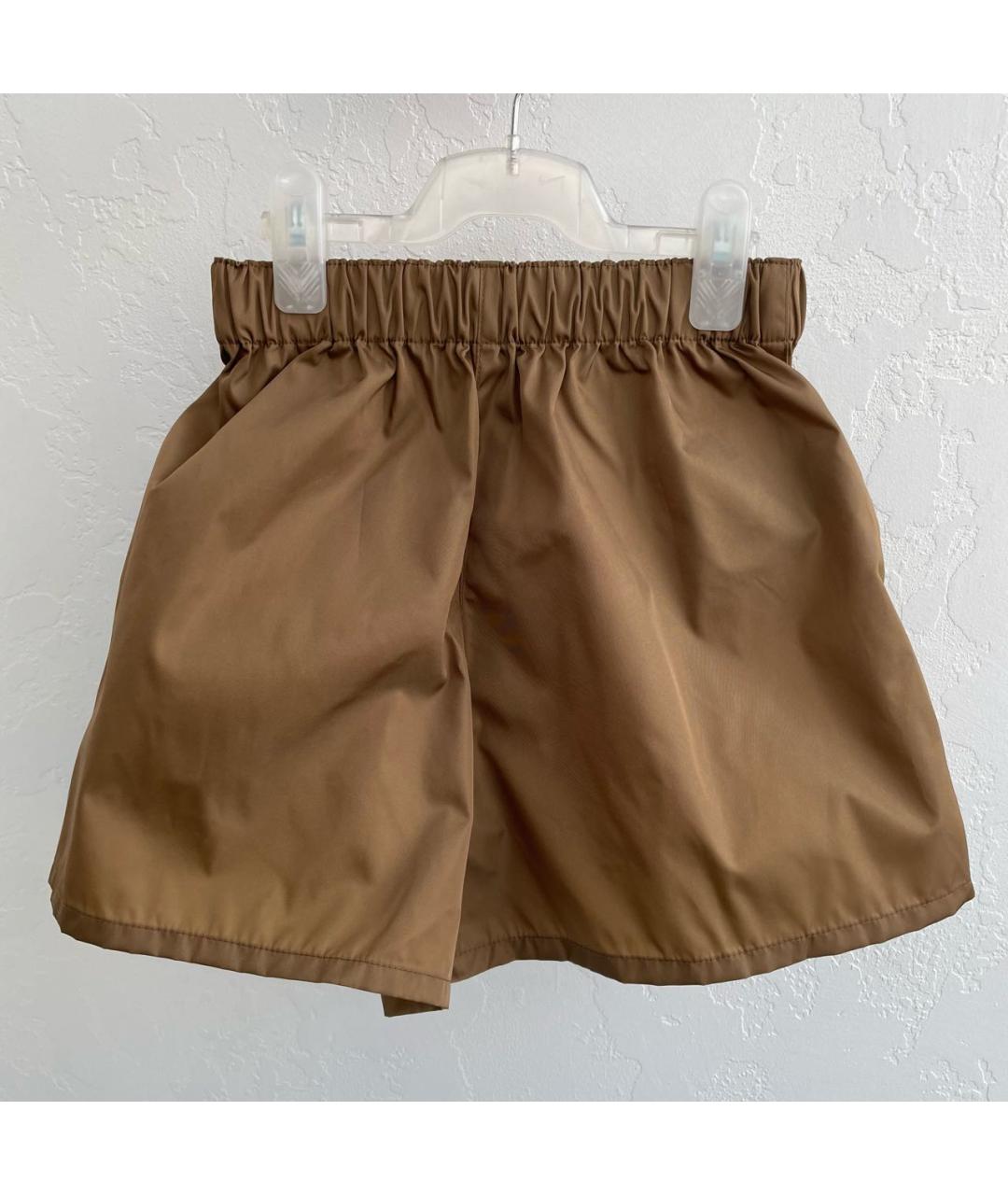 PRADA Горчичные шорты, фото 3