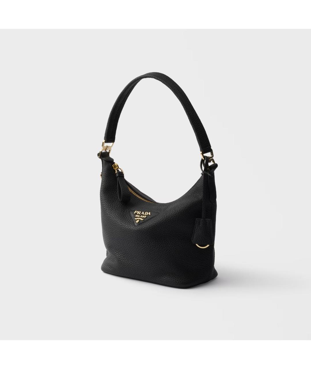 PRADA Черная сумка через плечо, фото 2