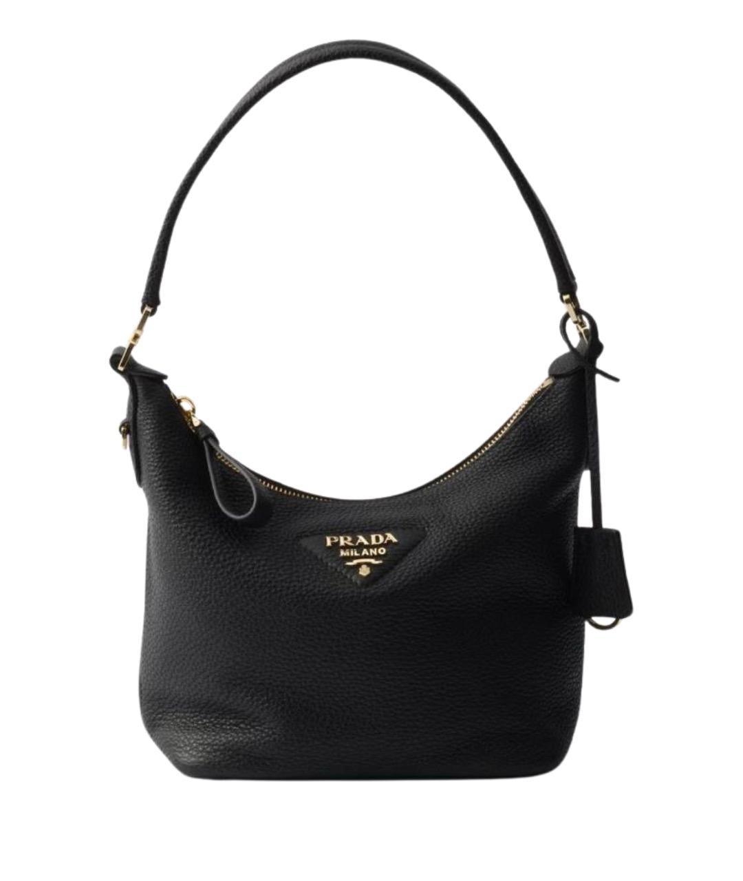 PRADA Черная сумка через плечо, фото 1