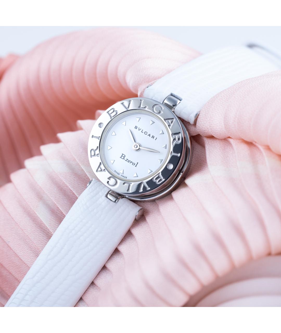 BVLGARI Белые металлические часы, фото 4