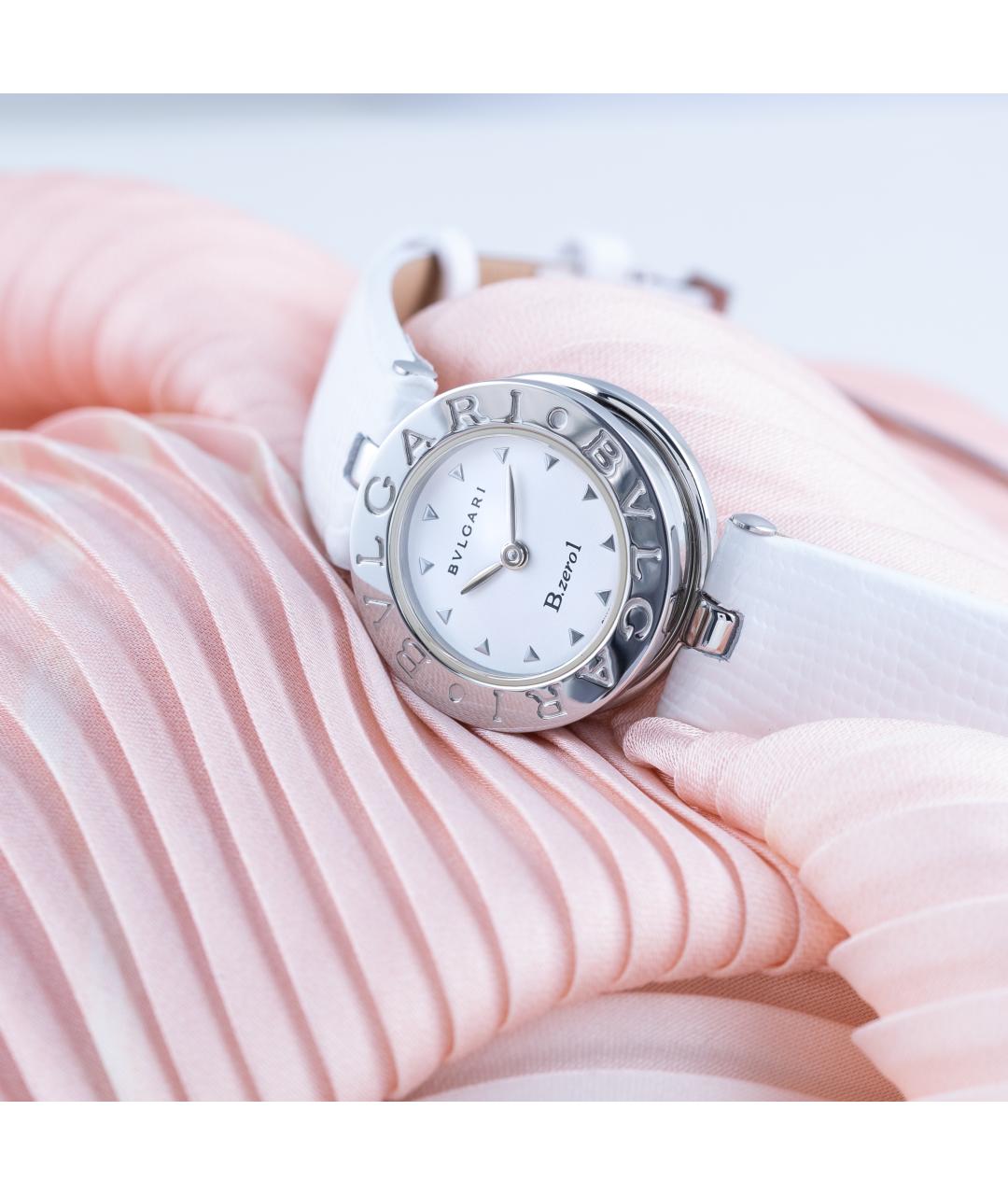 BVLGARI Белые металлические часы, фото 5