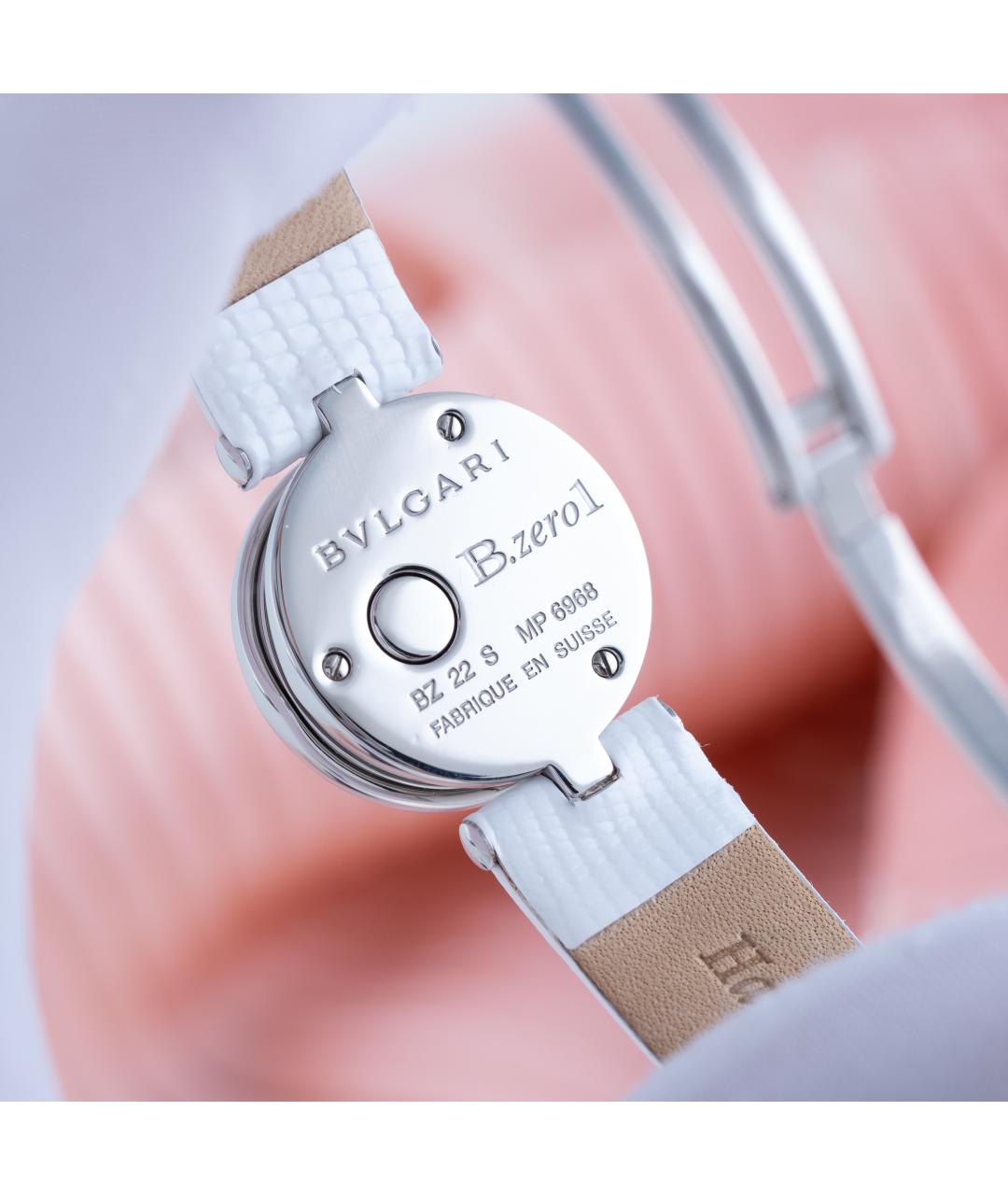 BVLGARI Белые металлические часы, фото 6