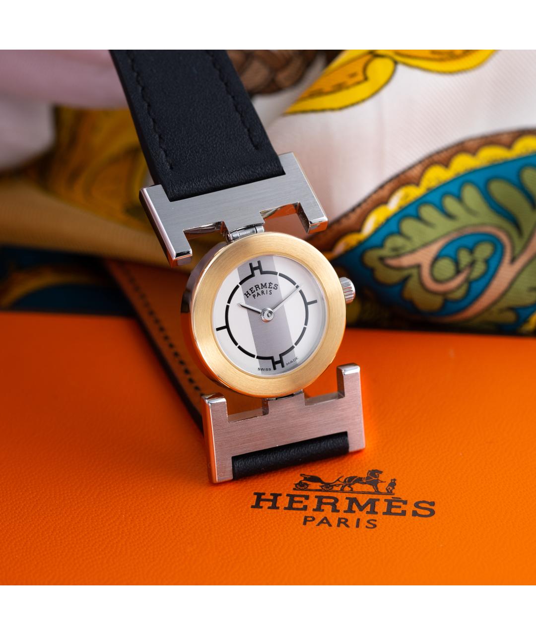 HERMES Мульти часы из желтого золота, фото 6