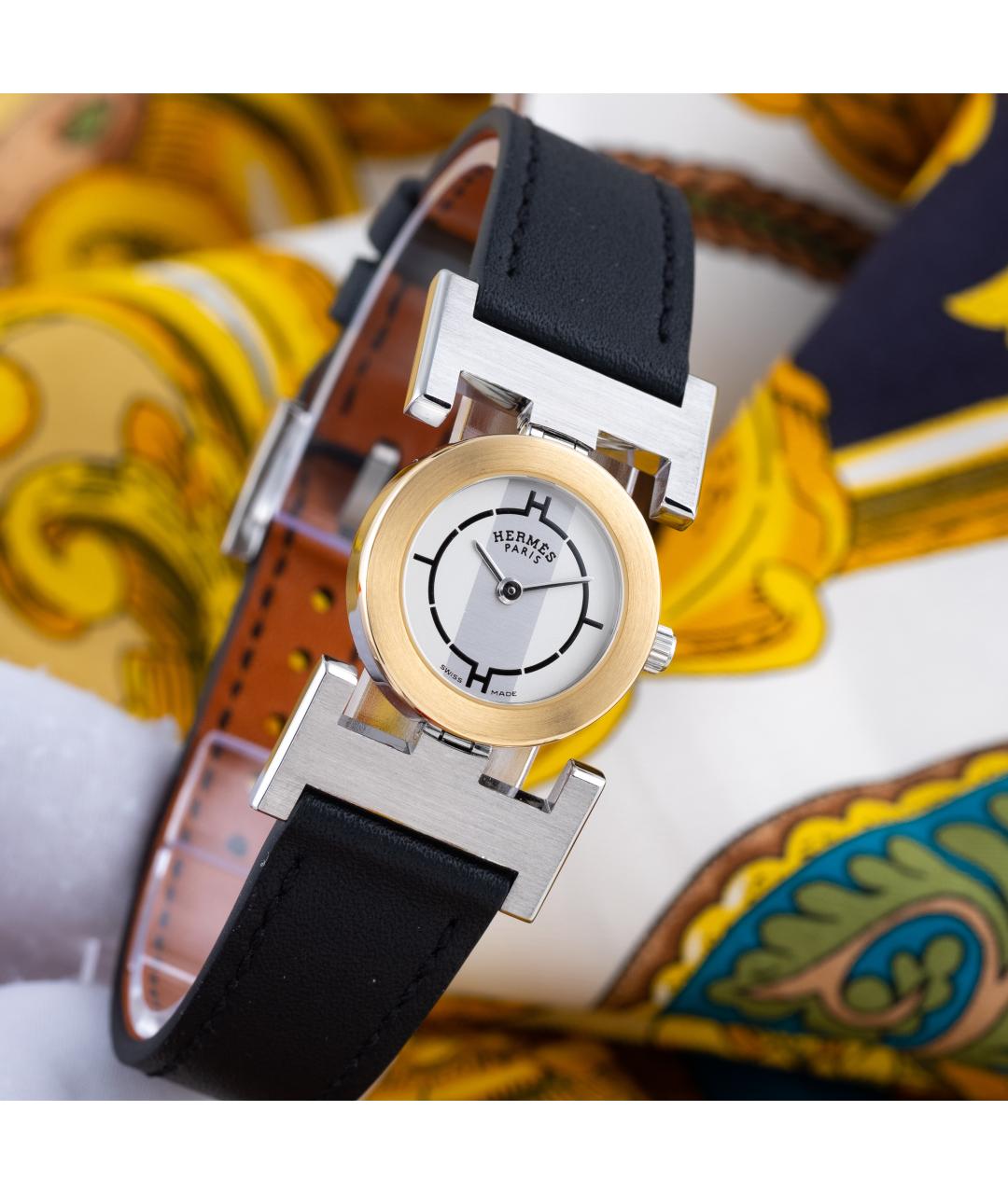 HERMES Мульти часы из желтого золота, фото 9