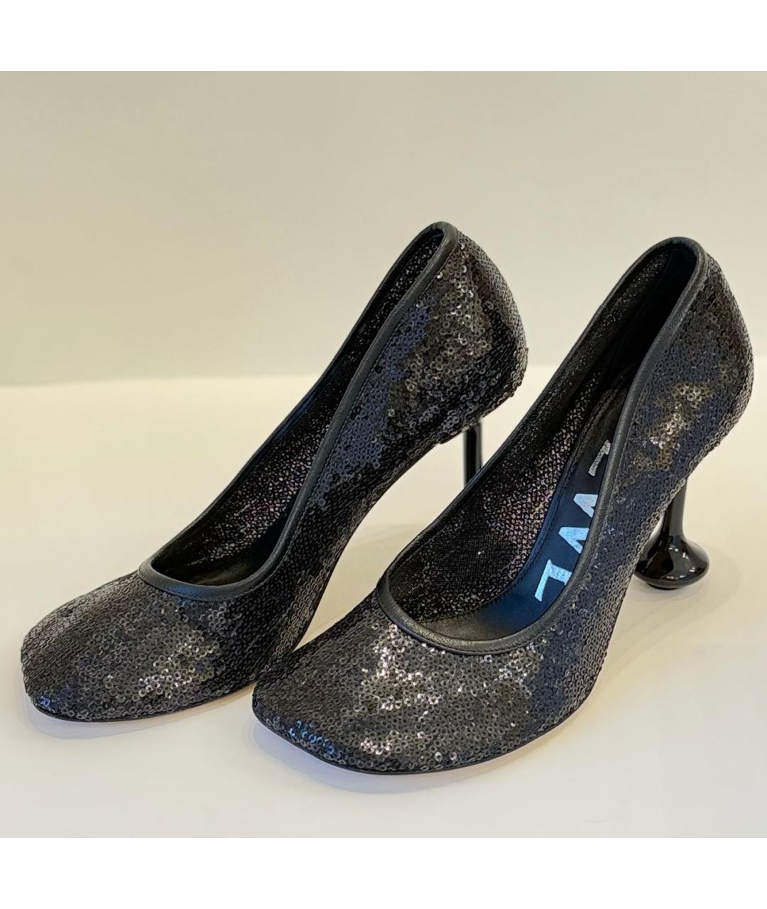 LOEWE Черные туфли, фото 5