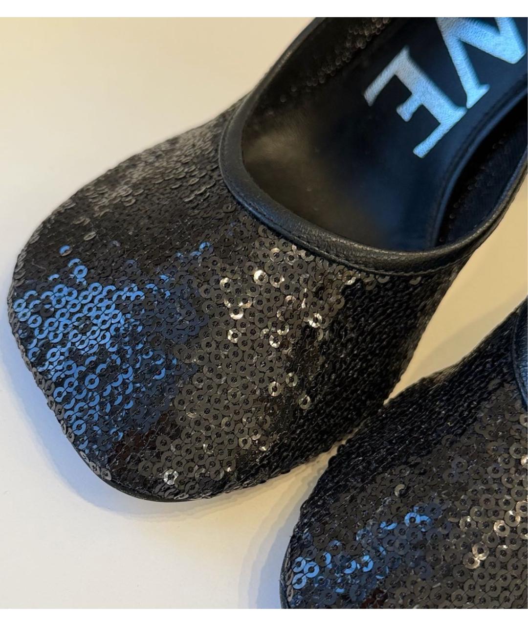 LOEWE Черные туфли, фото 6