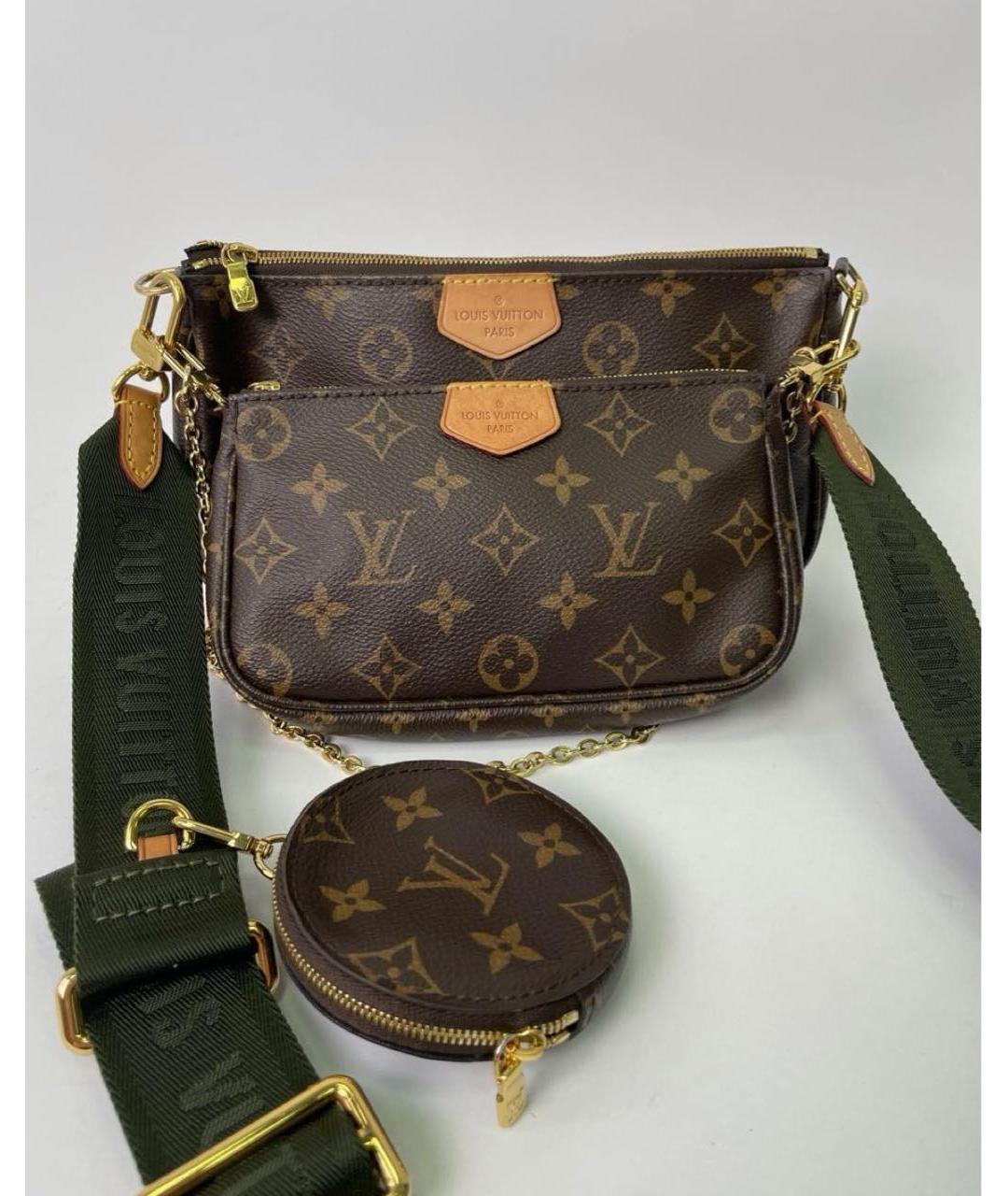 LOUIS VUITTON Коричневая сумка через плечо, фото 2