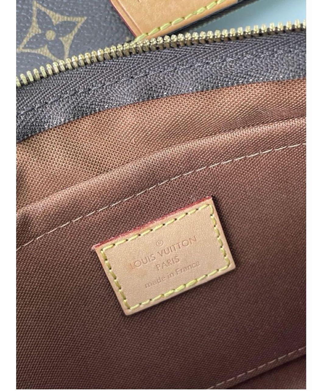 LOUIS VUITTON Коричневая сумка через плечо, фото 6