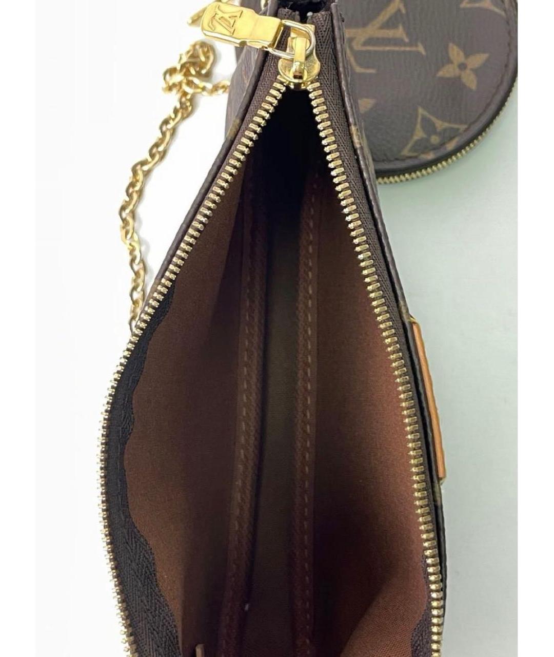 LOUIS VUITTON Коричневая сумка через плечо, фото 7