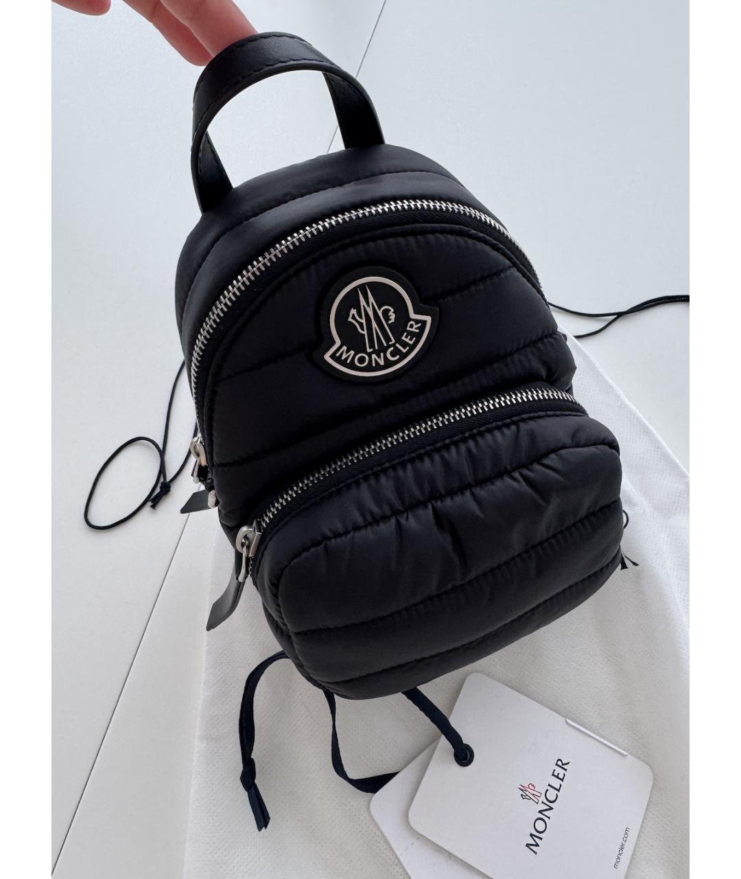 MONCLER Черная сумка через плечо, фото 10