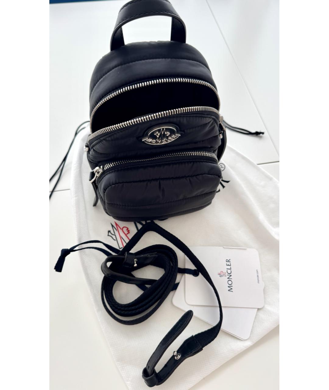 MONCLER Черная сумка через плечо, фото 5