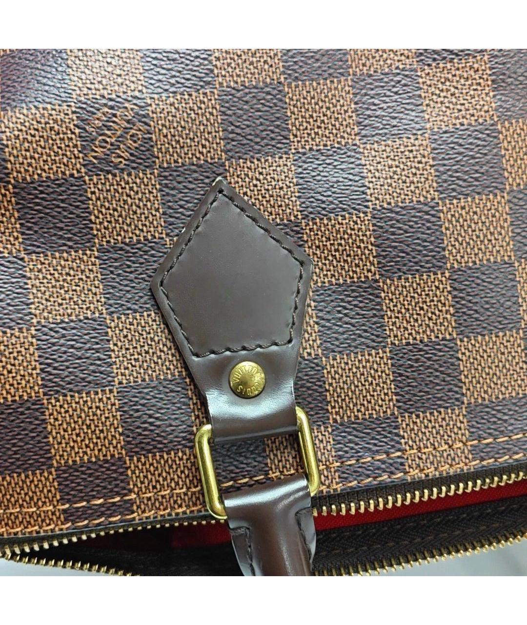 LOUIS VUITTON Коричневая сумка с короткими ручками, фото 8