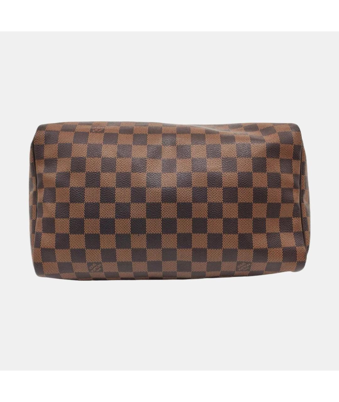 LOUIS VUITTON Коричневая сумка с короткими ручками, фото 4