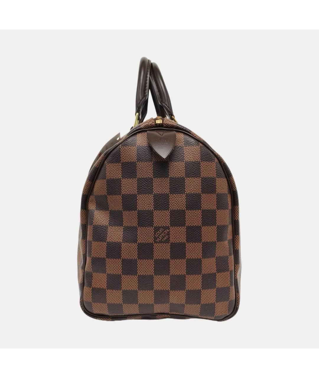 LOUIS VUITTON Коричневая сумка с короткими ручками, фото 3