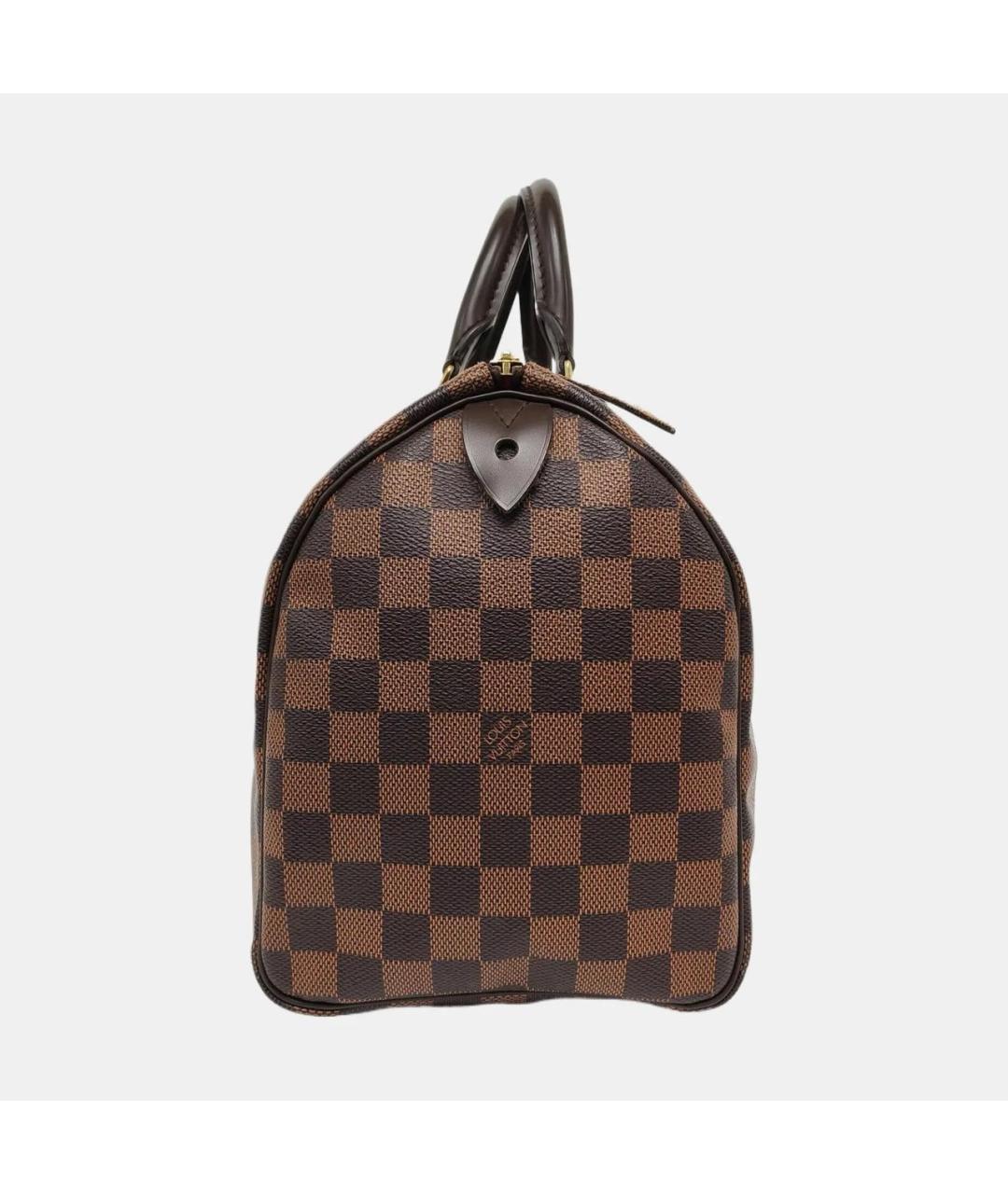 LOUIS VUITTON Коричневая сумка с короткими ручками, фото 2