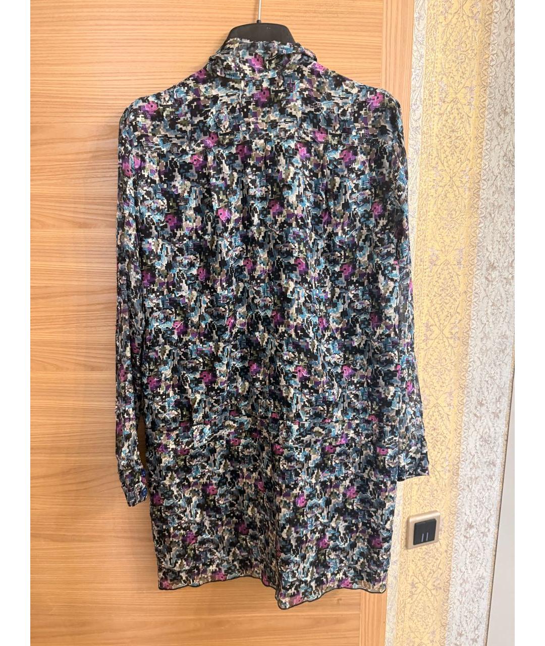 ANNA SUI Мульти вискозное повседневное платье, фото 7