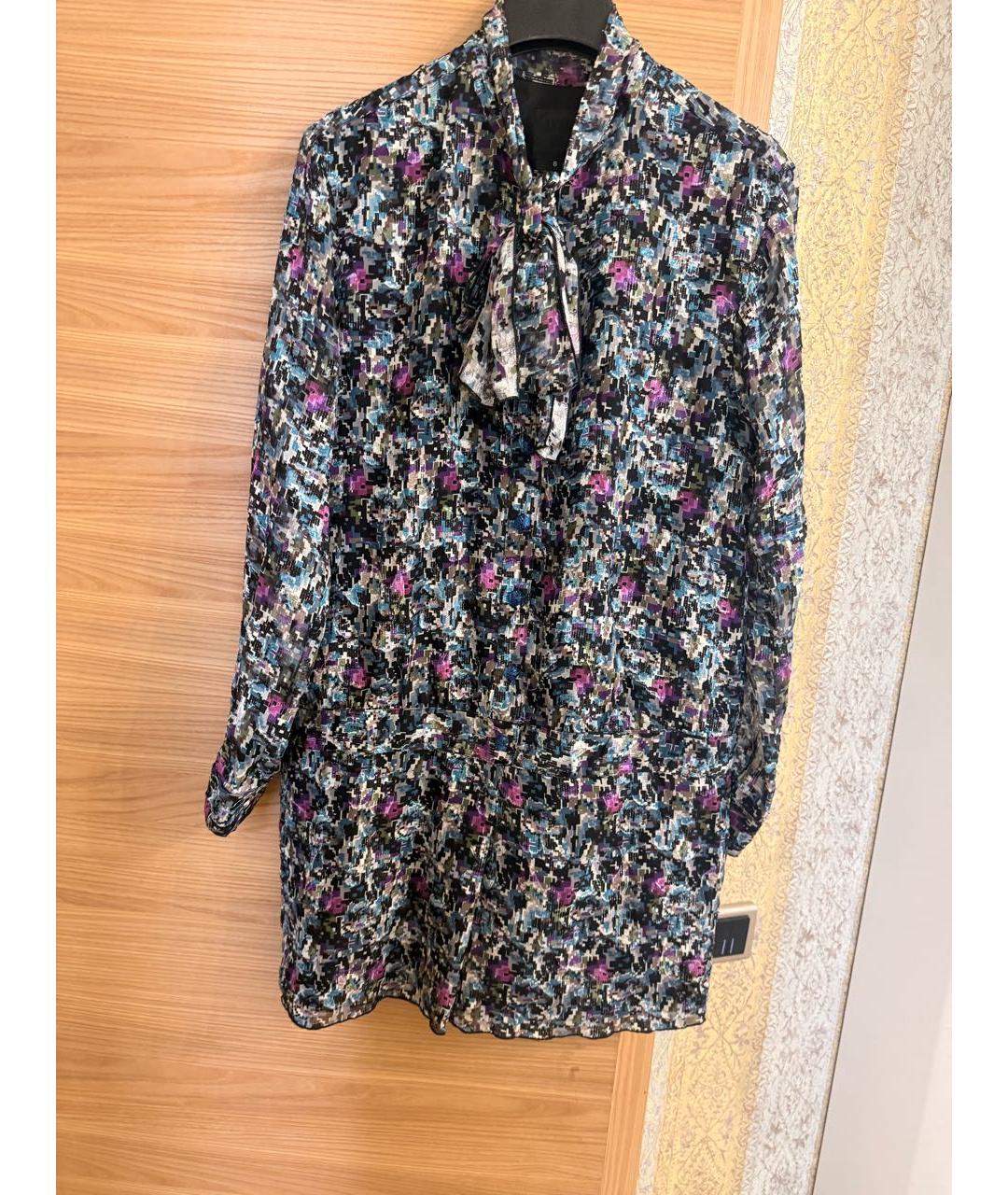 ANNA SUI Мульти вискозное повседневное платье, фото 6