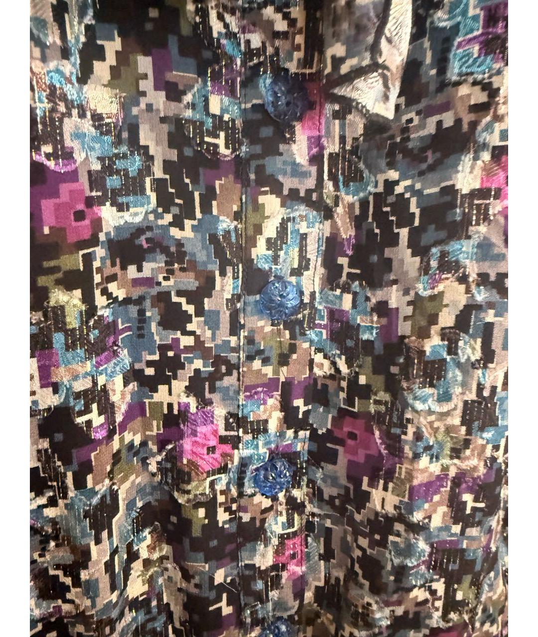 ANNA SUI Мульти вискозное повседневное платье, фото 8