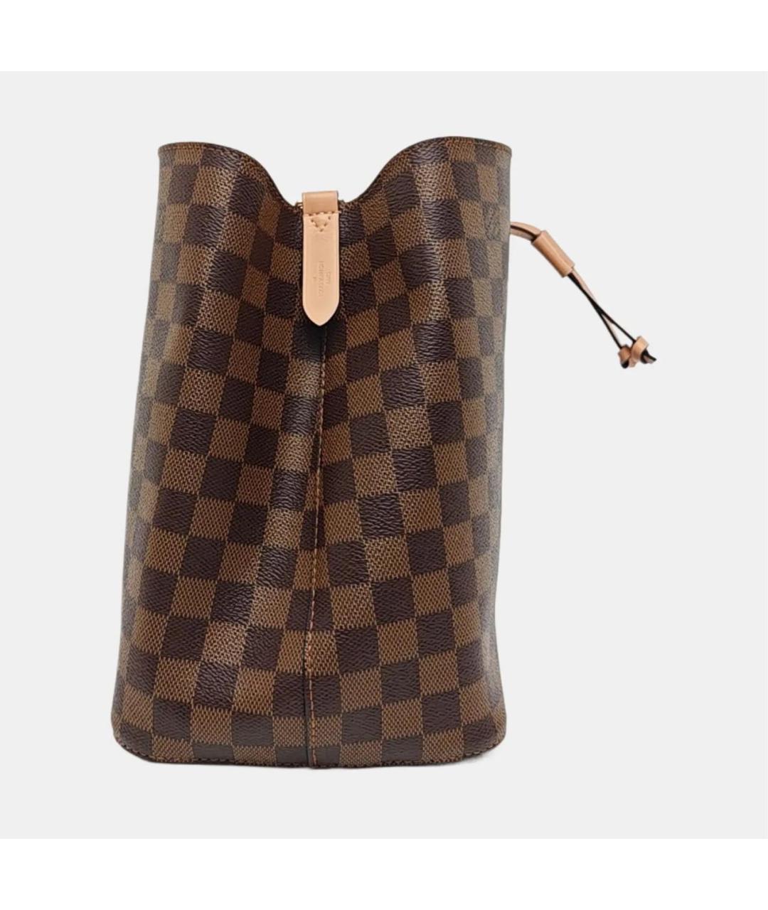 LOUIS VUITTON Коричневая сумка тоут, фото 3