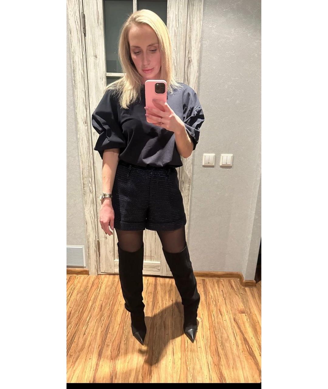 GIUSEPPE ZANOTTI DESIGN Черные кожаные ботфорты, фото 6