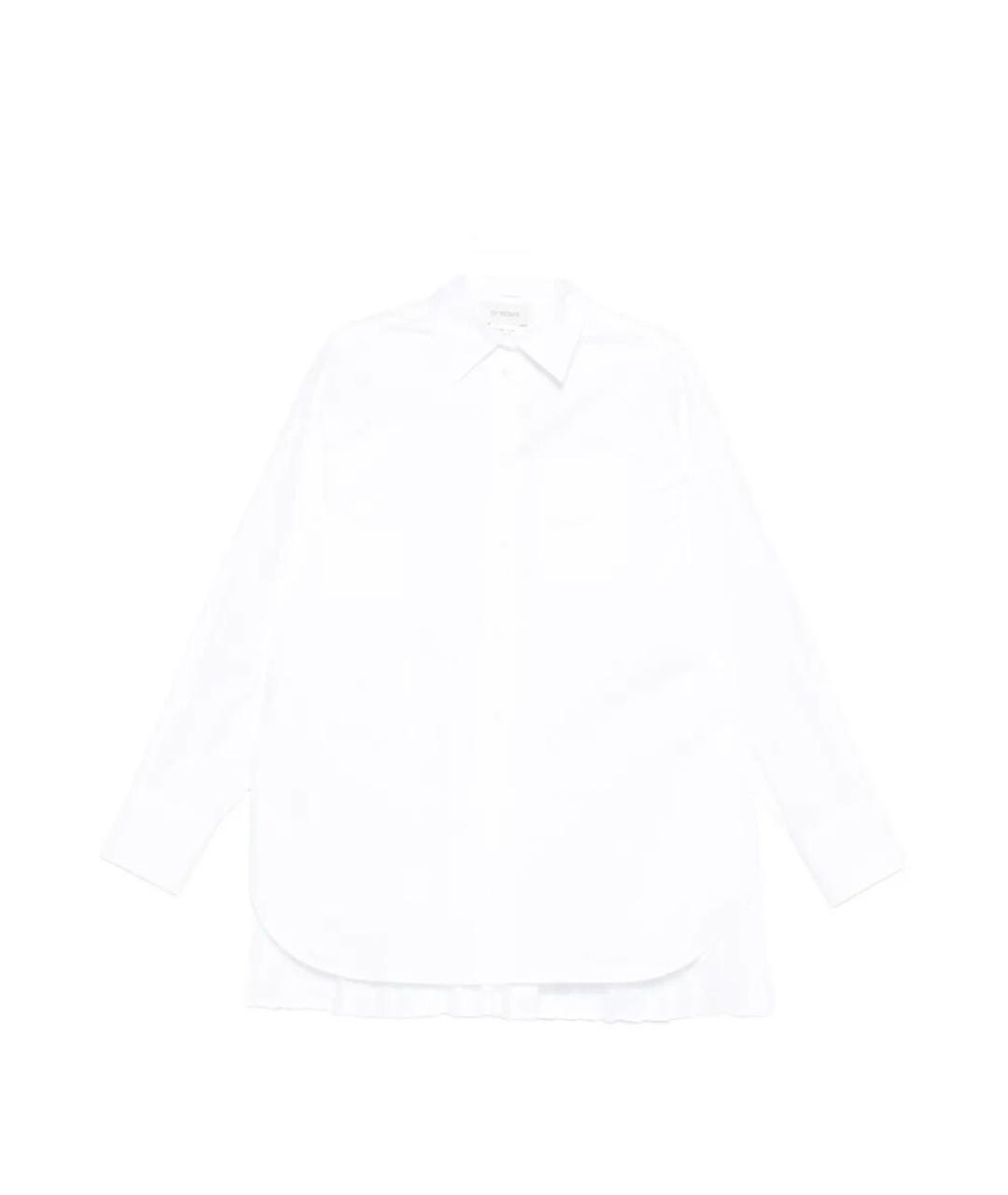 SPORTMAX Белая хлопковая рубашка, фото 1