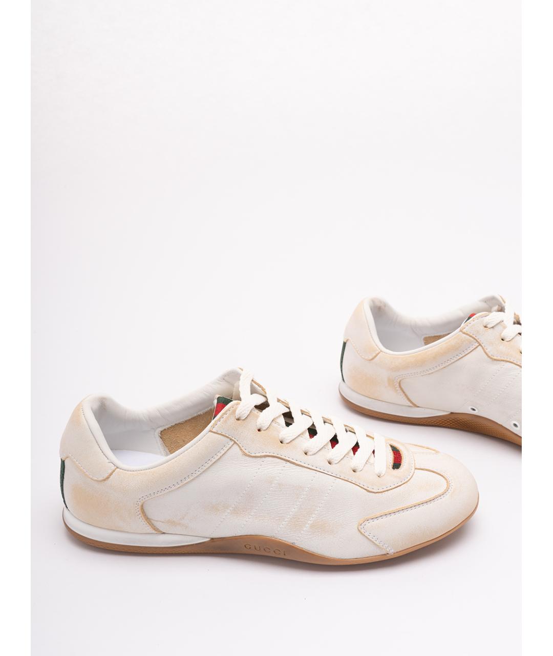 GUCCI Мульти кожаные кроссовки, фото 5