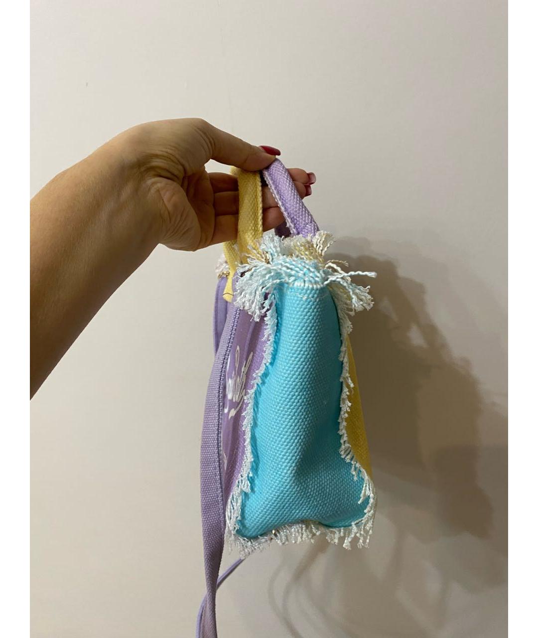 St. Barth Мульти хлопковая пляжная сумка, фото 5