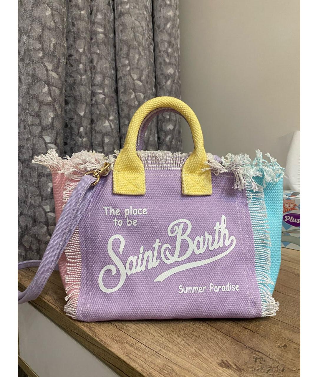 St. Barth Мульти хлопковая пляжная сумка, фото 9
