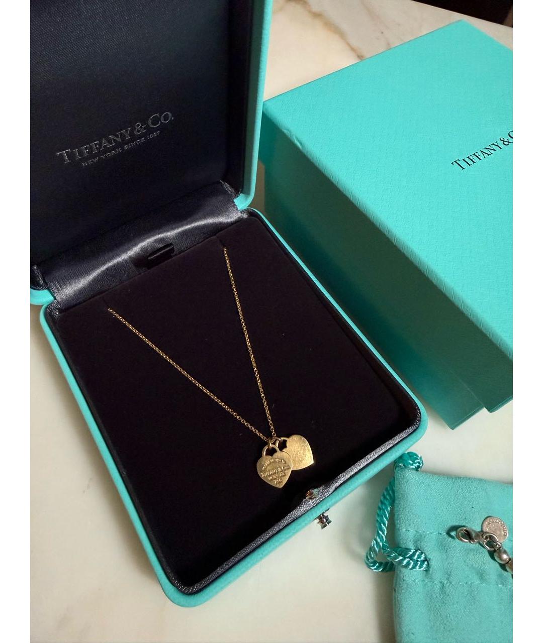 TIFFANY&CO Золотая подвеска из розового золота, фото 5