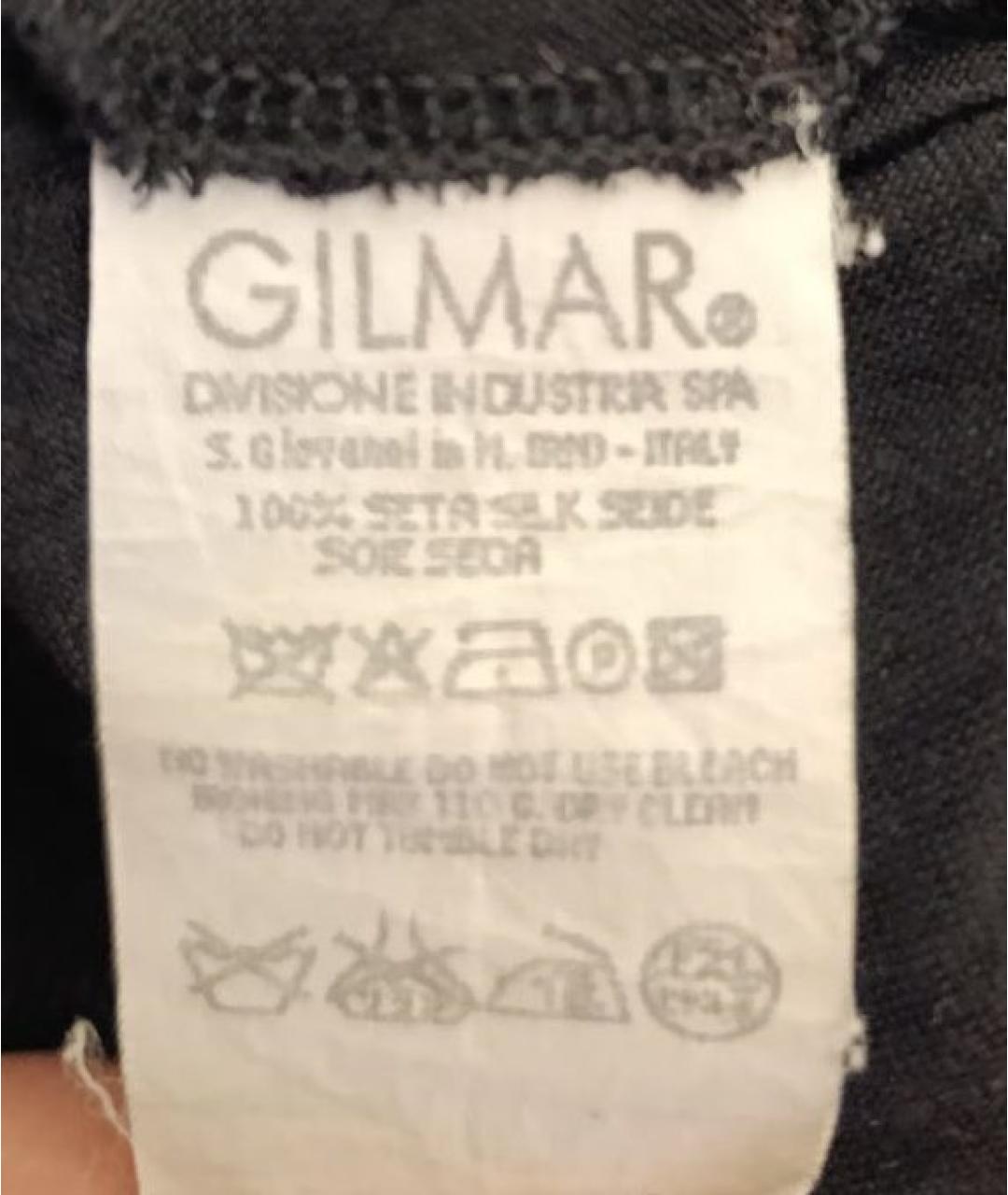 GIAMBATTISTA VALLI Черная шелковая блузы, фото 4