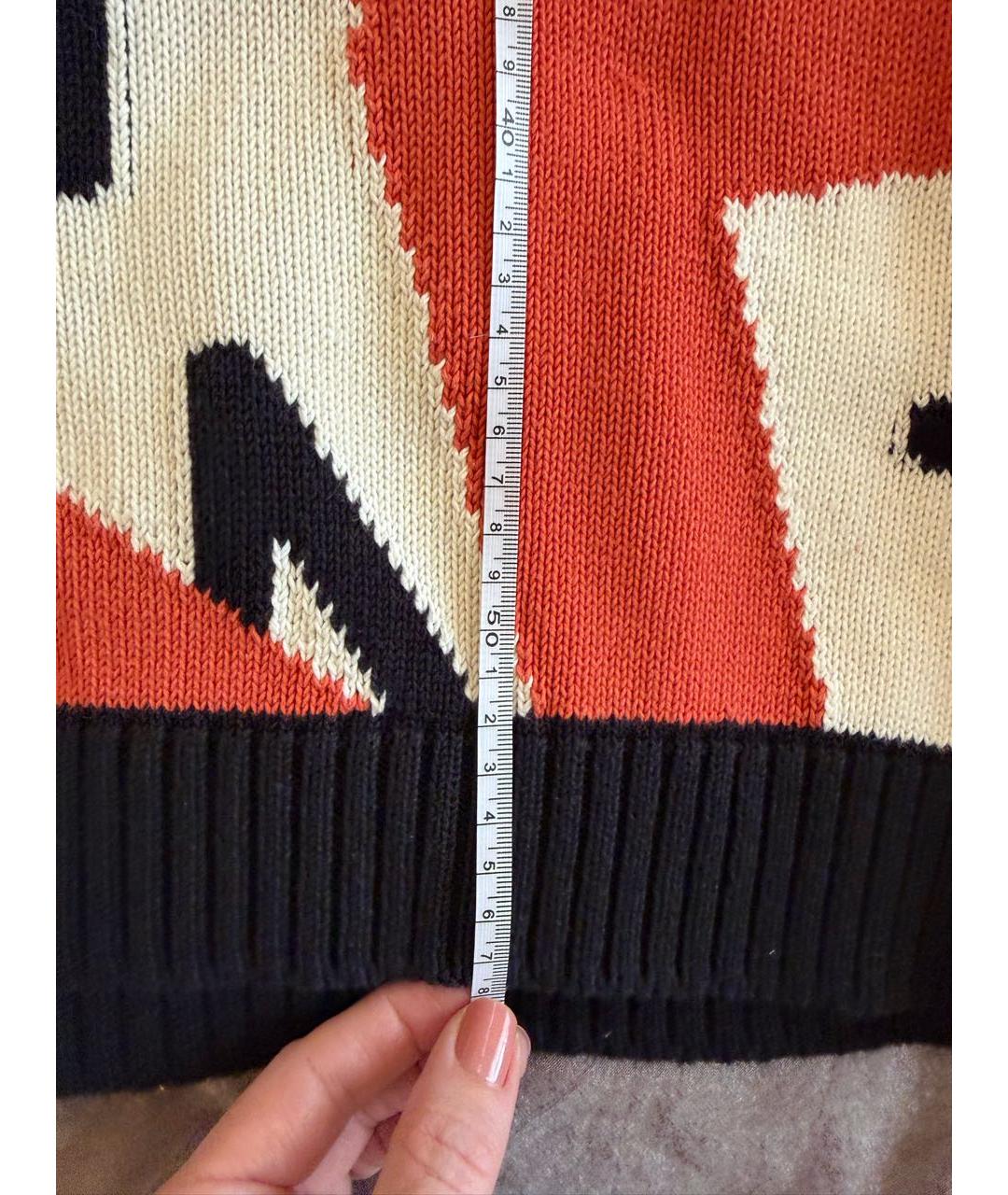 WEEKEND MAX MARA Мульти хлопковый джемпер / свитер, фото 5