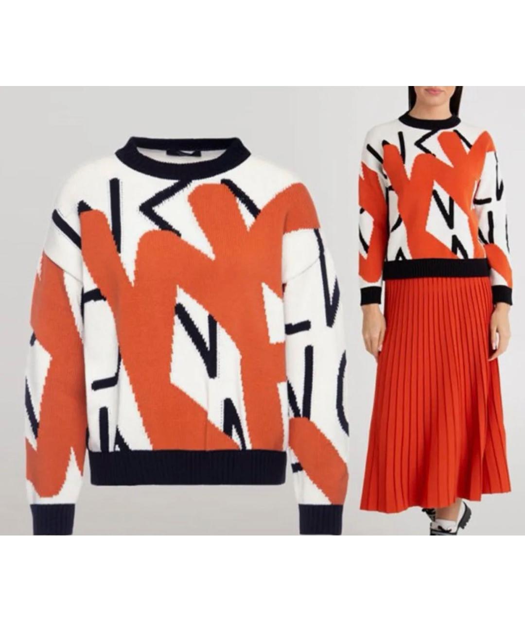 WEEKEND MAX MARA Мульти хлопковый джемпер / свитер, фото 8