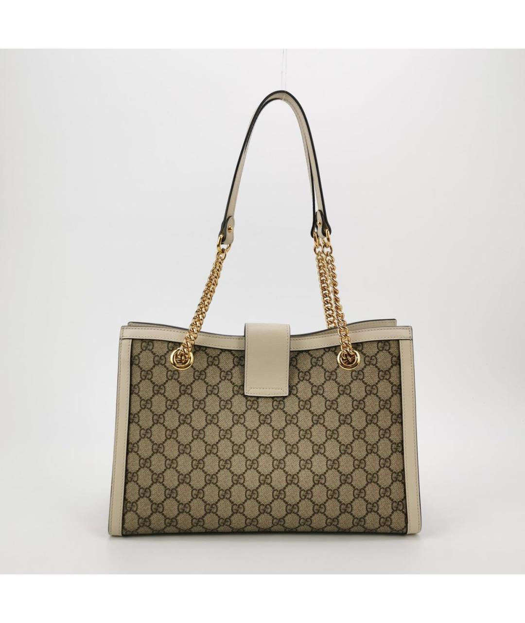 GUCCI Бежевая сумка тоут, фото 4