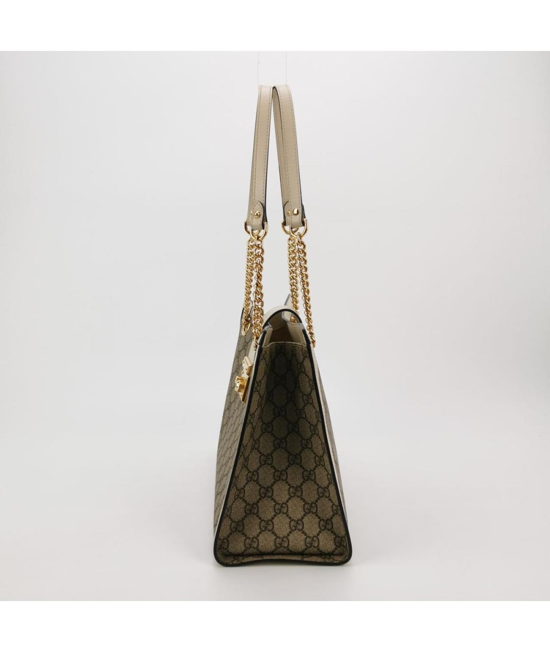 GUCCI Бежевая сумка тоут, фото 2