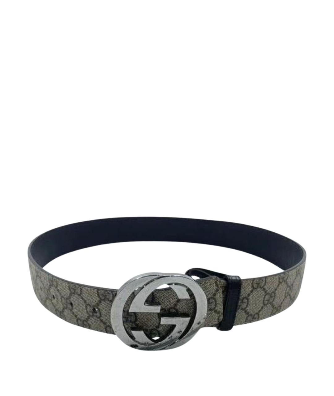 GUCCI Бежевый ремень, фото 1