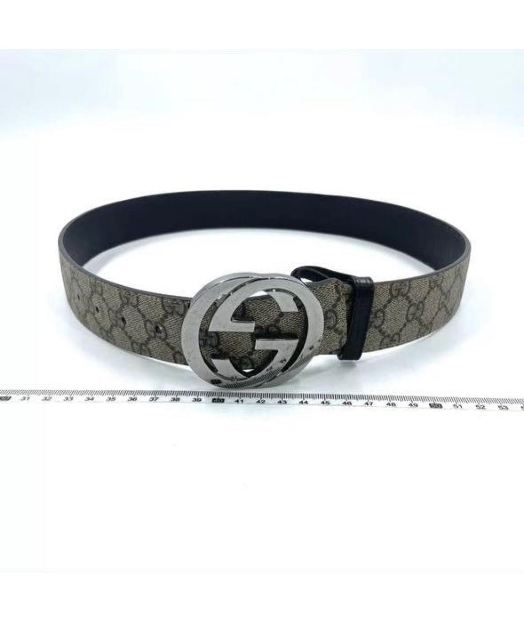 GUCCI Бежевый ремень, фото 5