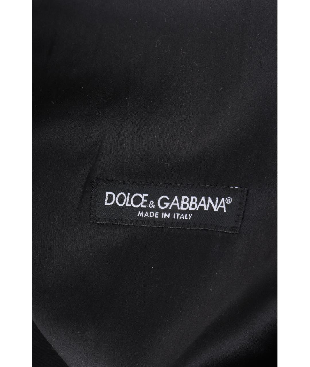 DOLCE&GABBANA Черный шерстяной жилет, фото 5