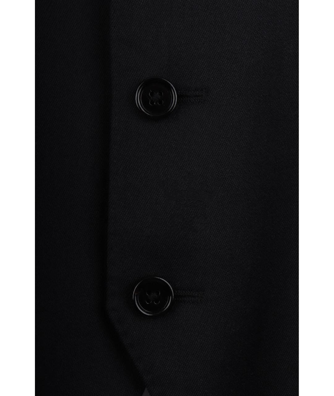 DOLCE&GABBANA Черный шерстяной жилет, фото 3
