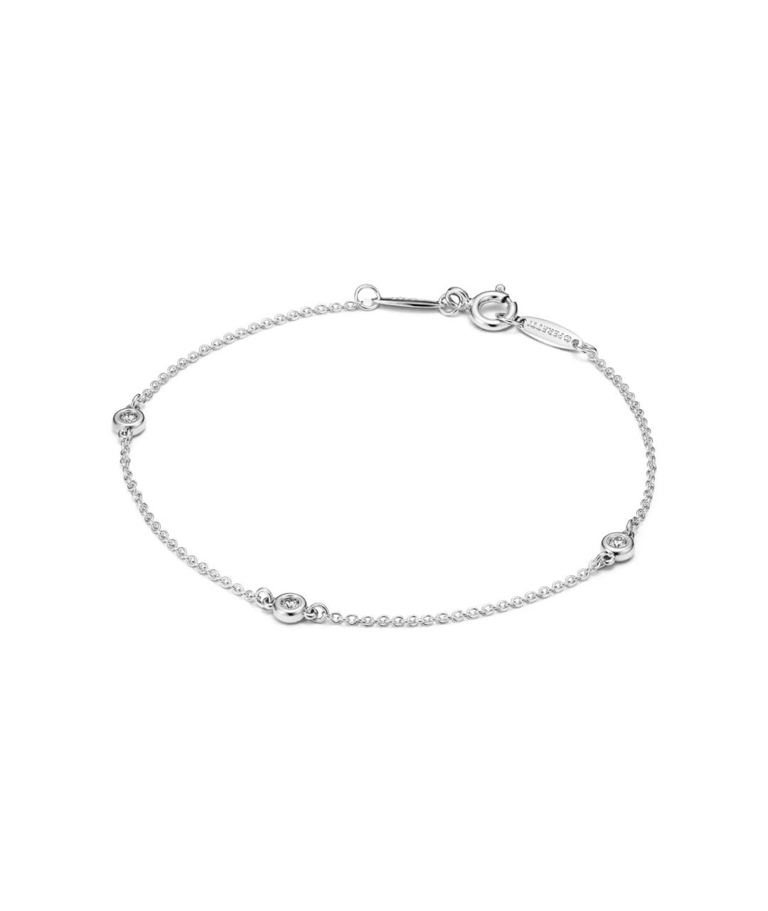 TIFFANY&CO Серебрянный браслет из белого золота, фото 3