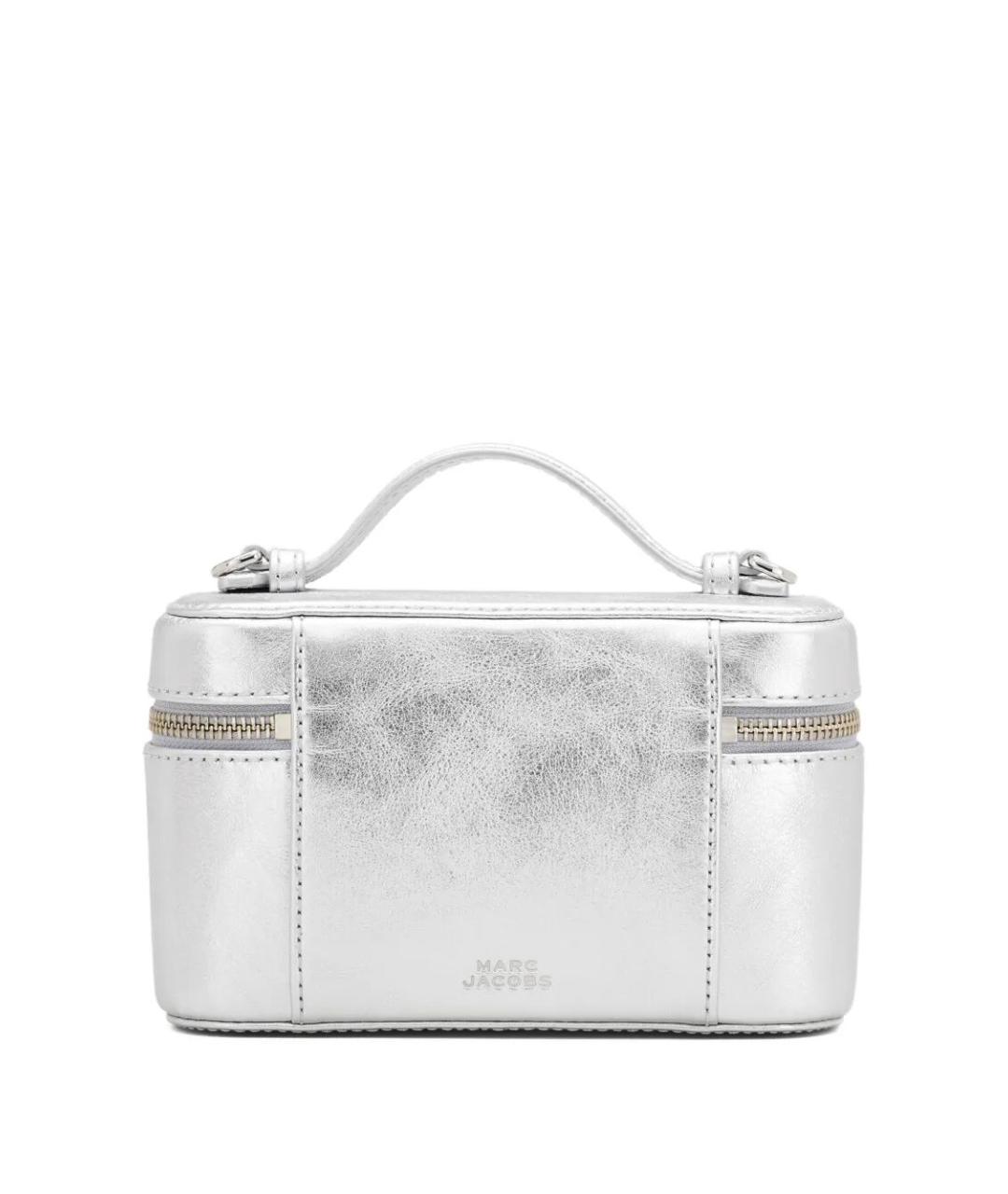 MARC JACOBS Серебряная кожаная сумка через плечо, фото 4