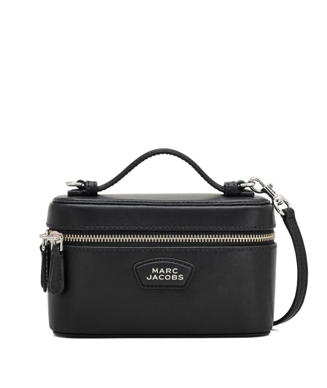 MARC JACOBS Черная кожаная сумка через плечо, фото 1