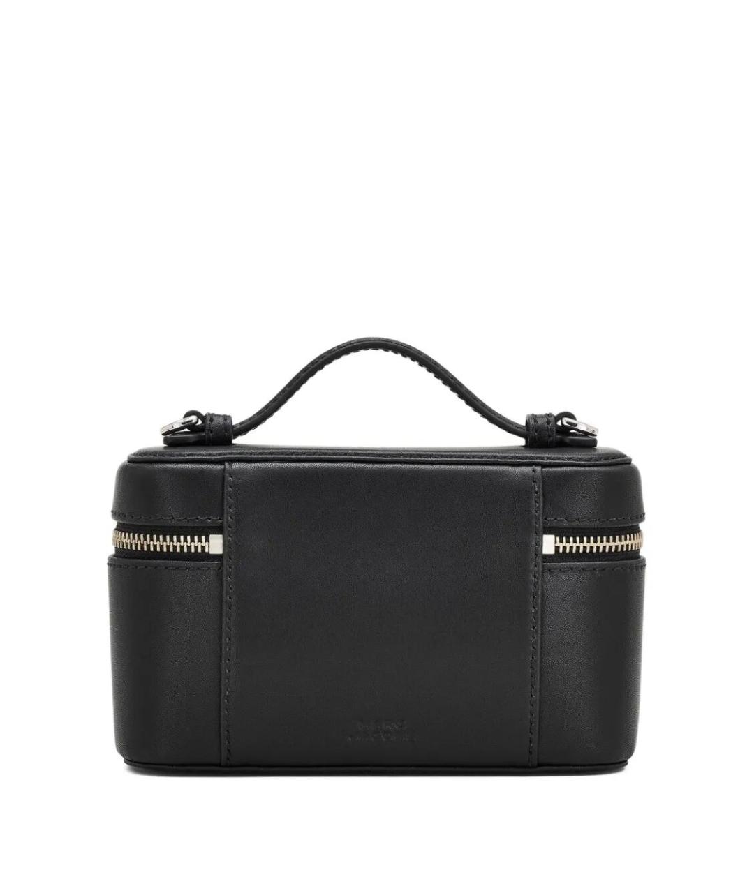 MARC JACOBS Черная кожаная сумка через плечо, фото 3