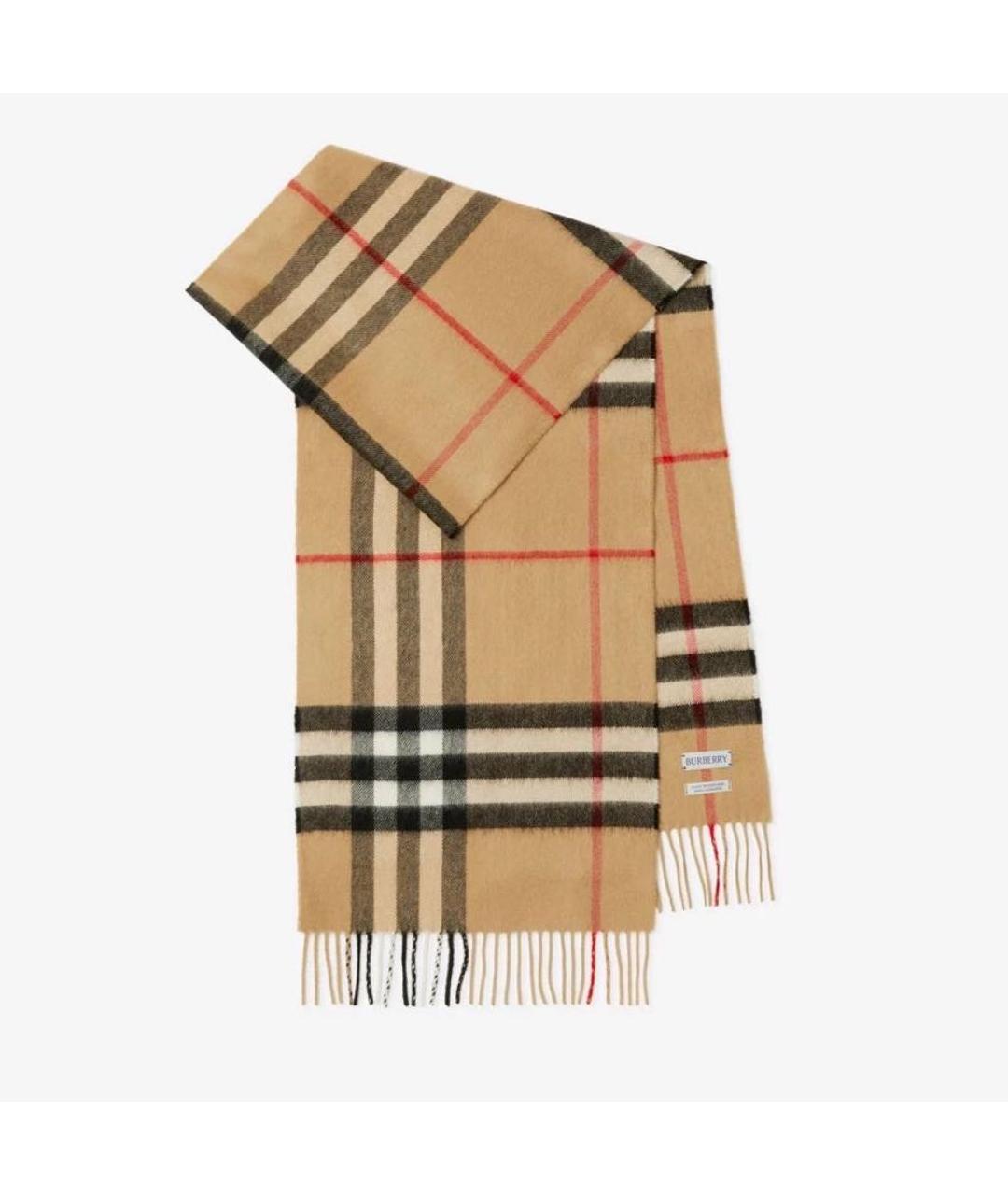BURBERRY Мульти кашемировый шарф, фото 6