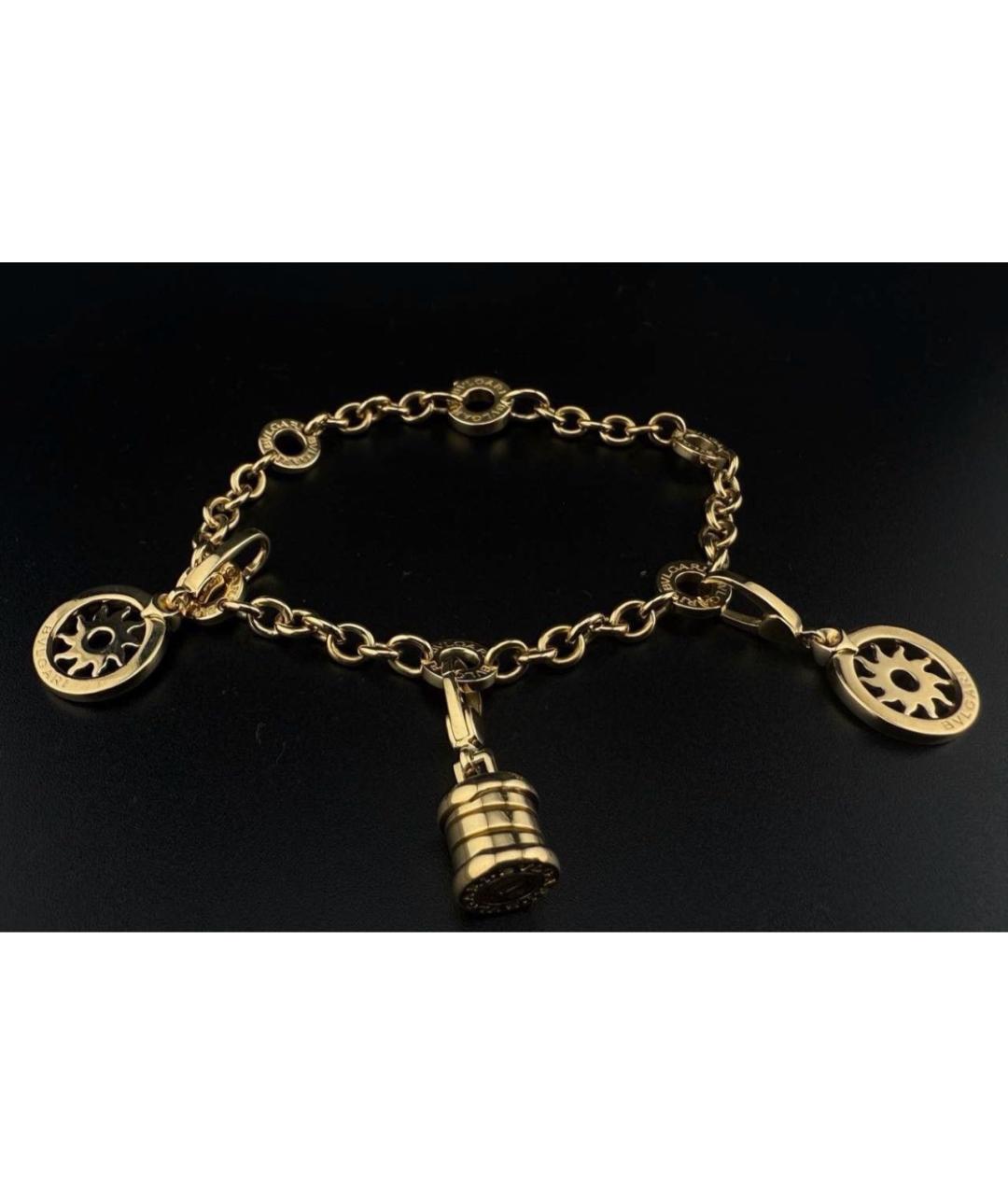 BVLGARI Золотой браслет из желтого золота, фото 9