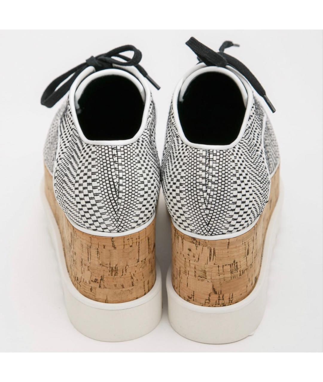 STELLA MCCARTNEY Серые брогги и оксфорды из искусственной кожи, фото 4