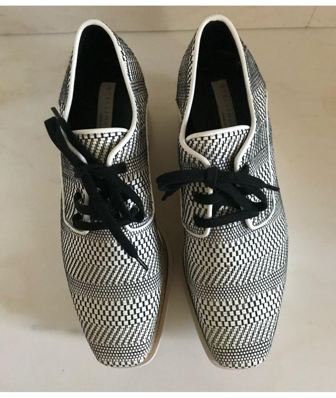 STELLA MCCARTNEY Серые брогги и оксфорды из искусственной кожи, фото 7