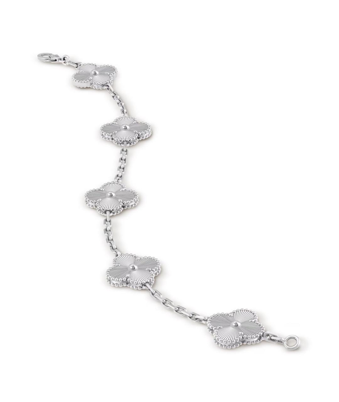 VAN CLEEF & ARPELS Серебрянный браслет из белого золота, фото 2