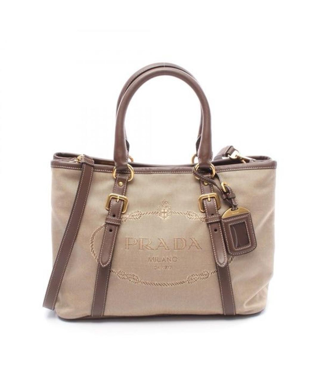 PRADA Коричневая сумка через плечо, фото 9