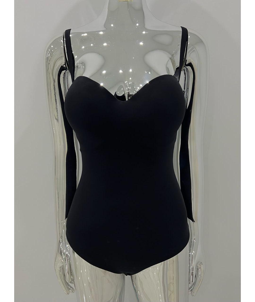 WOLFORD Черное полиамидовое боди, фото 6
