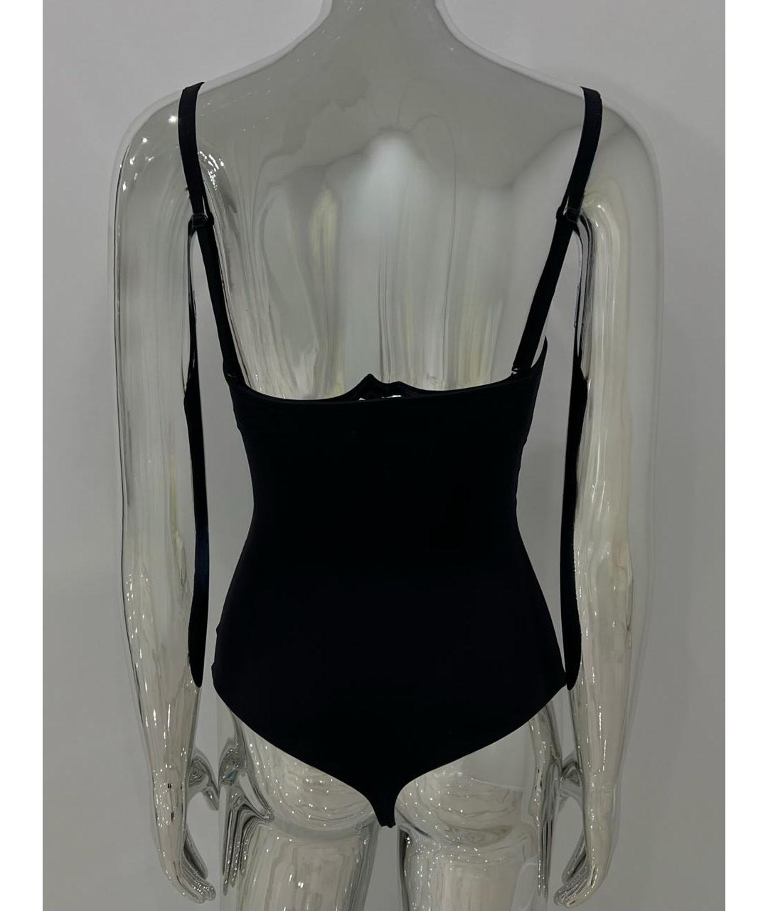 WOLFORD Черное полиамидовое боди, фото 8